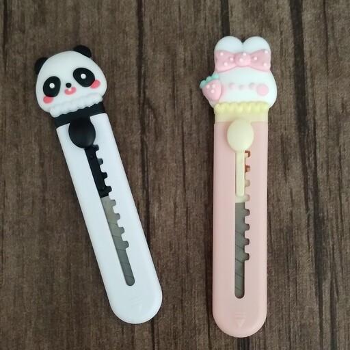 کاتر فانتزی عروسکی طرح پاندا و خرگوش